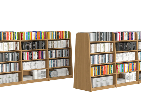 Modern Bookcase Display Cabinet