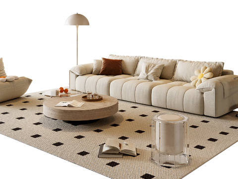 Cream style sofa