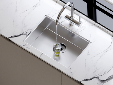 Modern sink faucet single tank