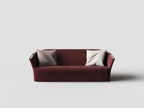 double sofa soft sofa