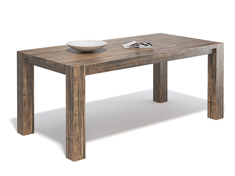 Quiet Dining Table Square Dining Table