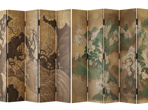 New Chinese Folding Screen