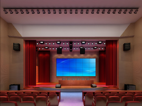 Modern lecture hall conference room