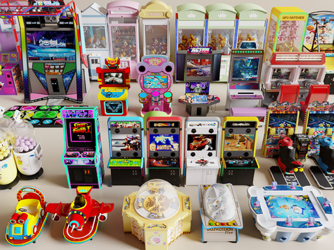 Modern arcade catch doll machine game machine