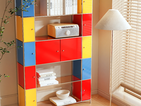 Bauhaus Bookcase Bookshelf Storage Rack