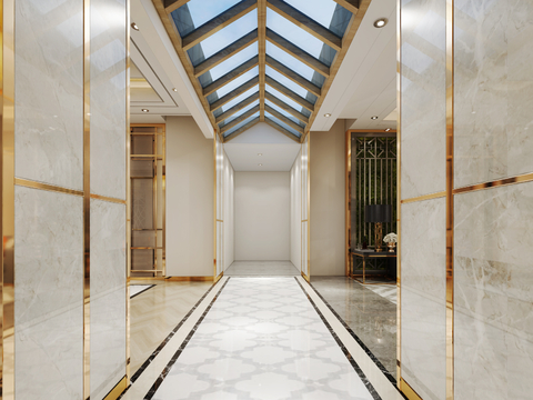 Affordable Luxury Style company walkway aisle