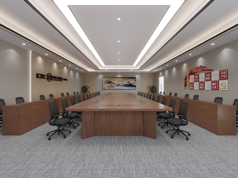 Modern Party Building Conference Room