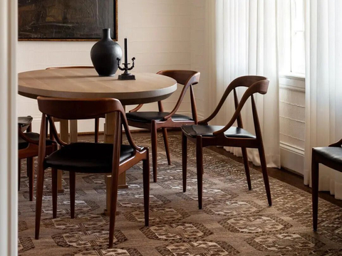 Mid-century Style dining table and chair