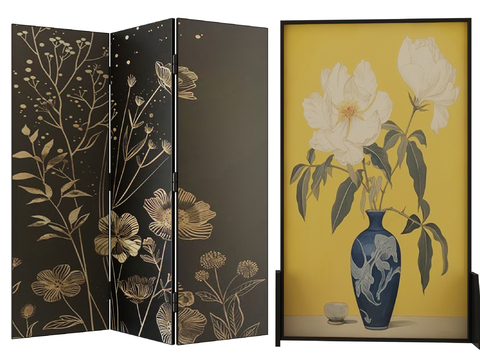 Middle Ancient Folding Screen