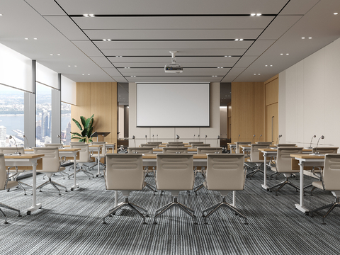 Modern Conference Room Training Room