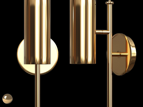 Metal Wall Lamp Affordable Luxury Style Wall Lamp