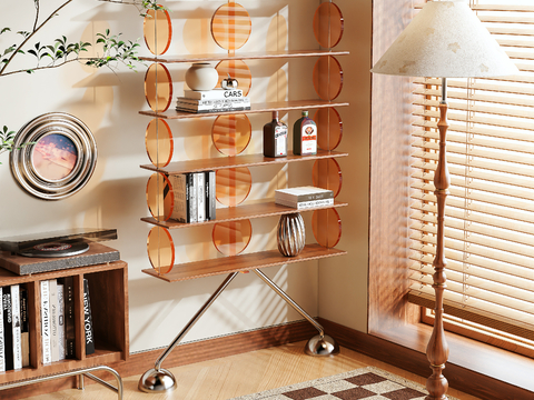 Antique Acrylic Shelf Bookshelf