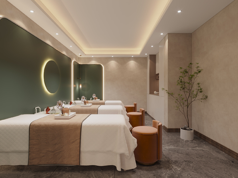 Modern SPA Beauty Room