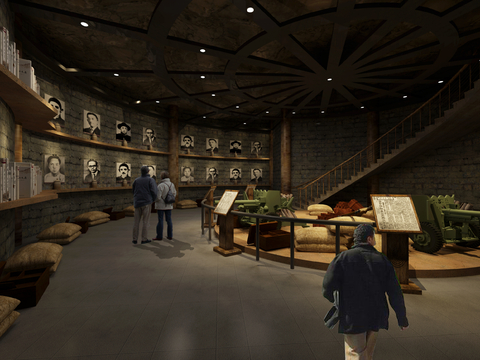 Chinese Museum Exhibition Hall