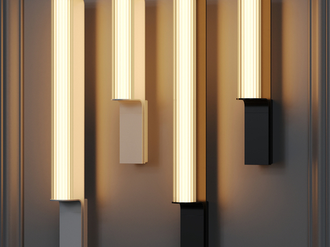 Modern long wall lamp metal wall lamp