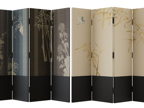 New Chinese Folding Screen