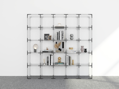 Modern Bookshelf Acrylic Bookcase