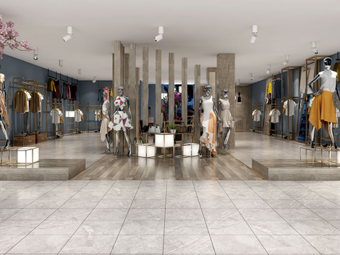 Modern Clothing Store