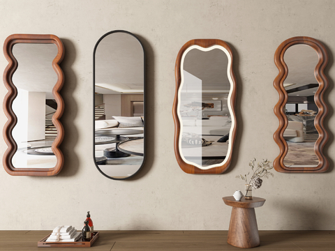 Antique mirror Dressing mirror Cosmetic mirror Floor mirror Full-length mirror Bathroom mirror