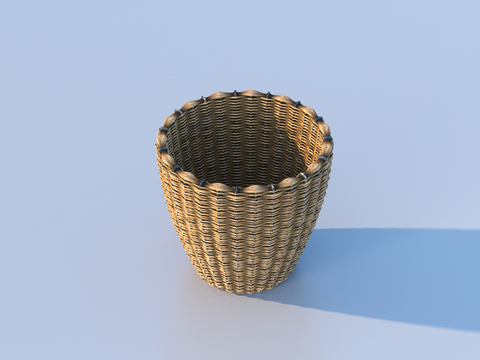 Storage Basket Rattan Basket