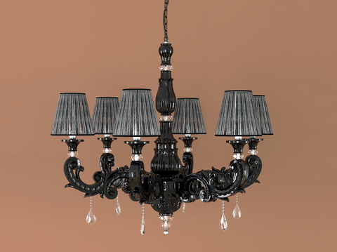 European classical chandelier multi-head chandelier