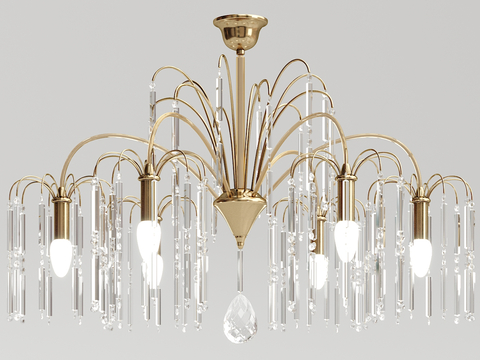 Modern crystal chandelier