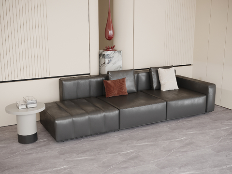 Modern Office Sofa Leather Sofa