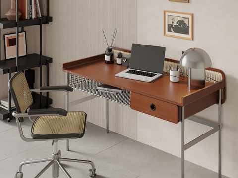 Mid-century Style writing desk computer desk