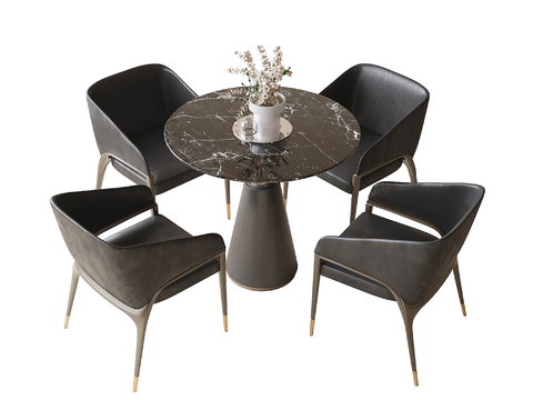 Modern Negotiation Table and Chair Coffee Table and Chair Coffee Table and Chair