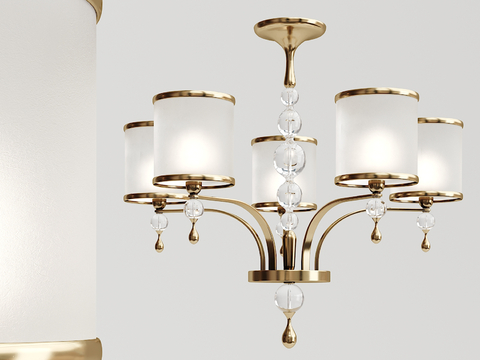 Jane European Style multi-head chandelier