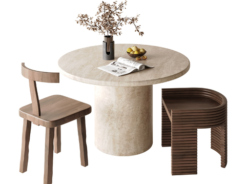 Quiet Wind Dining Table and Chair