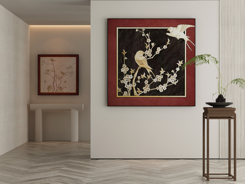 New Chinese Decorative Painting Flower and Bird Painting