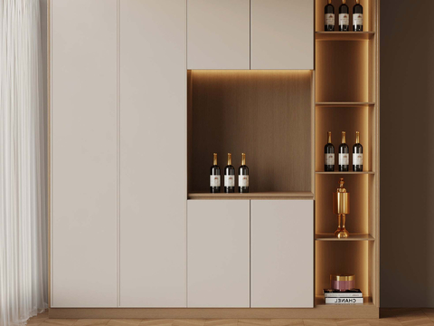 Modern Wine Cabinet Sideboard