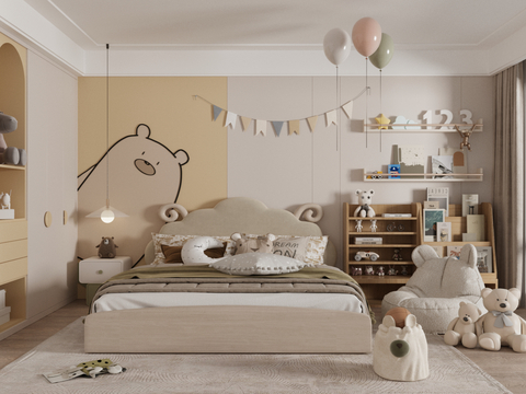 Modern kids Bedroom Girls Room Kids Room