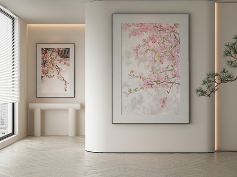 New Chinese Decorative Painting Plum Blossom Hanging Painting