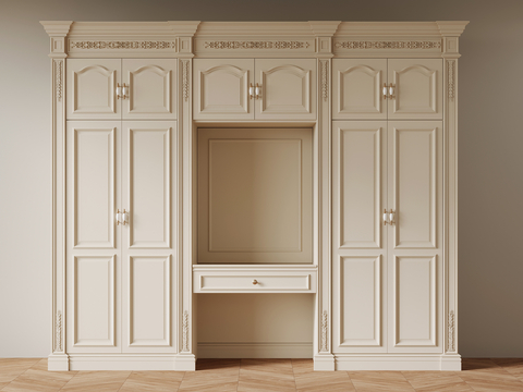 Cream Style wardrobe dressing table