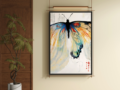 New Chinese Ink Painting Decorative Painting Hanging Painting