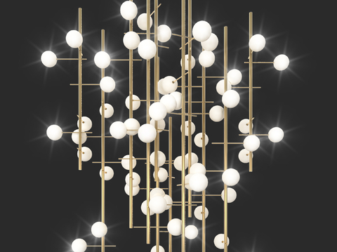 Modern Decorative Light multi-head chandelier