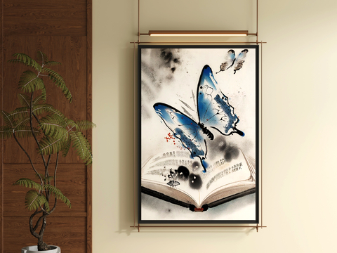 Neo-Chinese Style Decorative Painting Art Painting Hanging Painting