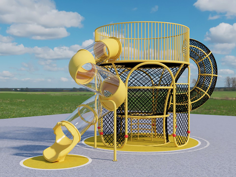 Modern children's slide