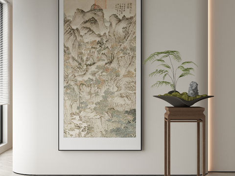 New Chinese Decorative Painting Traditional Chinese Painting Landscape Painting