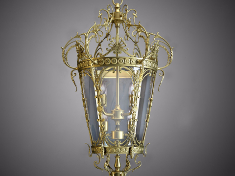 European-style luxury chandelier