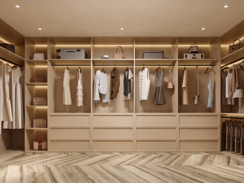 Modern Cloakroom