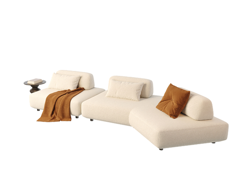 Special-shaped sofa stitching sofa