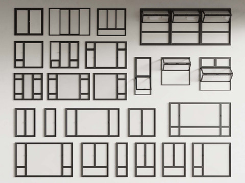 modern window folding window casement window