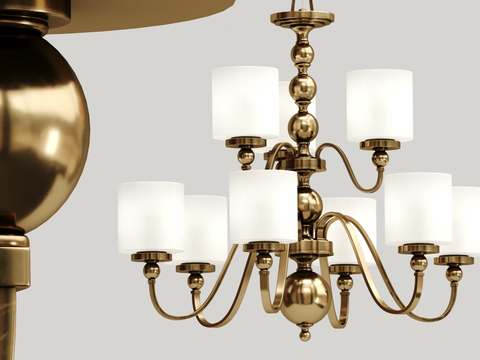 Affordable Luxury Style Multi-Head Chandelier