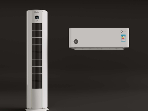 modern wall-mounted air conditioner vertical air conditioner