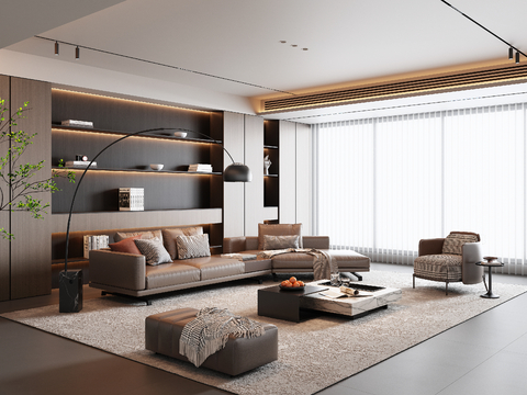 Italian Affordable Luxury Style Living Room