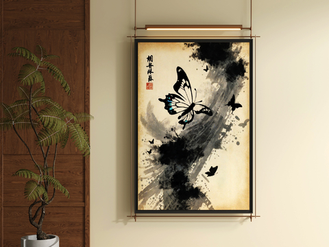 New Chinese Decorative Painting Ink Painting Hanging Painting