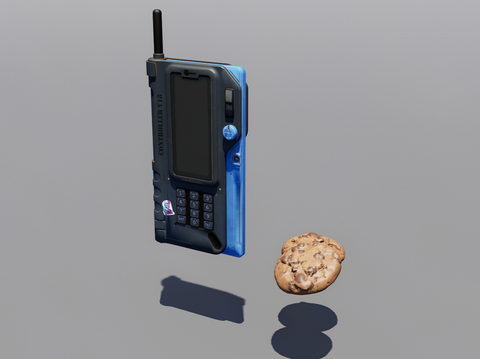 Retro mobile walkie-talkie